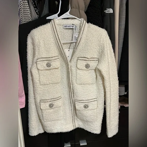 Self-Portrait | Jackets & Coats | Nwt Selfportrait Crystal  display picture 1